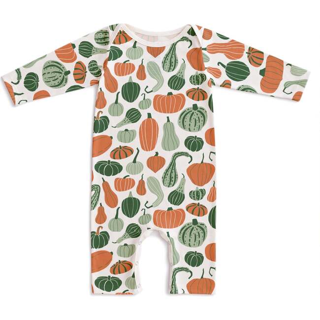 Gourds & Pumpkins Long-Sleeve Romper
