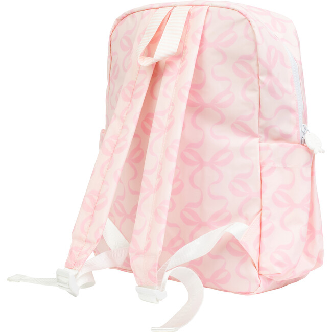 The Small Backpack, Bows on PInk - Backpacks - 2