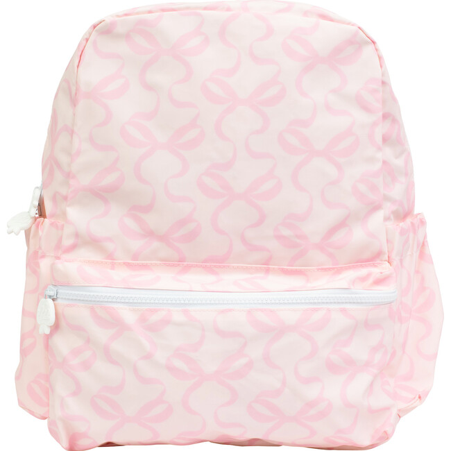 The Large Backpack, Bows on Pink