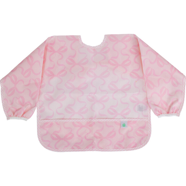 The Cover Everything Infant Bib, Bows on Pink