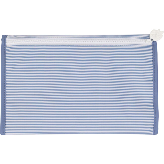 The Changing Pad, Navy Mini Stripe