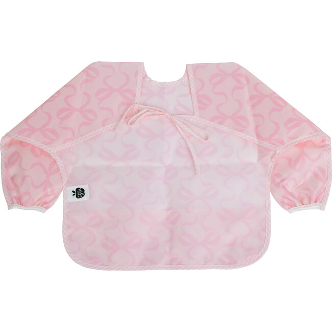 The Cover Everything Infant Bib, Bows on Pink - Bibs - 2