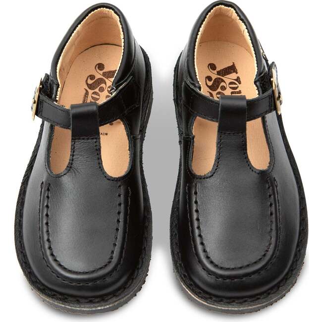 Parker T-Bar Shoe, Black - T-Straps - 3
