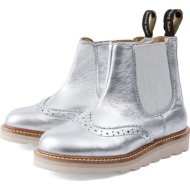 Francis Chelsea Boot, Silver