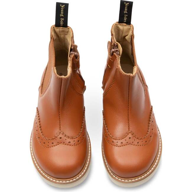 Francis Chelsea Boot, Chestnut Brown - Booties - 3