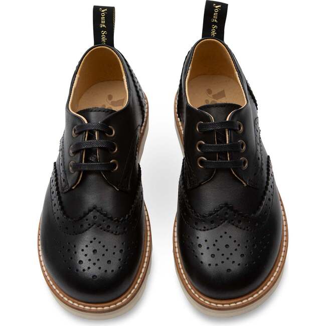 Brando Brogue Shoe, Black - Oxfords - 3