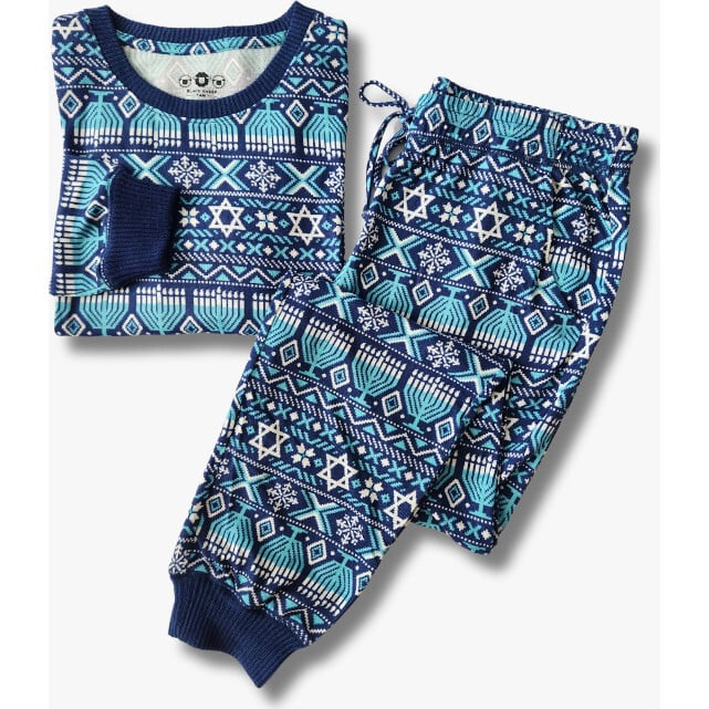 Women's Jogger Pajama Set, Hanukkah Festival of Lights