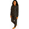 Women's Jogger Pajama Set, Black Heart - Pajamas - 2