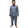 Men's Jogger Pajama Set, Hanukkah Festival of Lights - Pajamas - 2