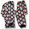 Kids' Unisex Jogger Pajama Set, Jolly Santa - Pajamas - 1 - thumbnail