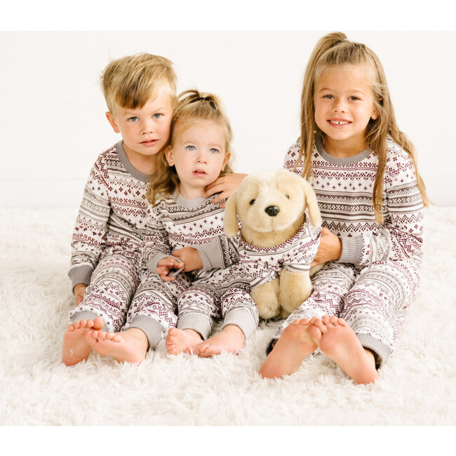 Kids' Unisex Jogger Pajama Set, Sugar Plum - Pajamas - 2