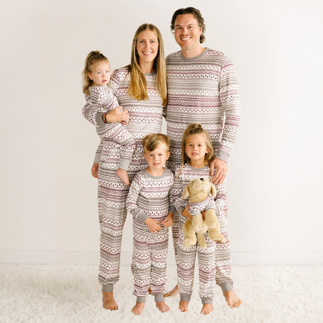 Kids' Unisex Jogger Pajama Set, Sugar Plum - Pajamas - 3