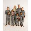 Men's Jogger Pajama Set, Black Marl - Pajamas - 3