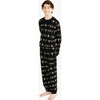 Kids' Unisex Jogger Pajama Set, Black Tree - Pajamas - 2
