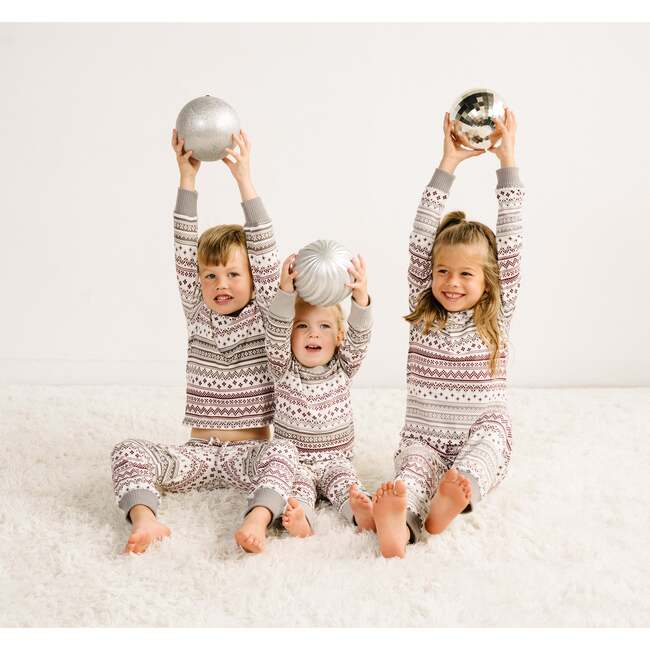 Kids' Unisex Jogger Pajama Set, Sugar Plum - Pajamas - 4