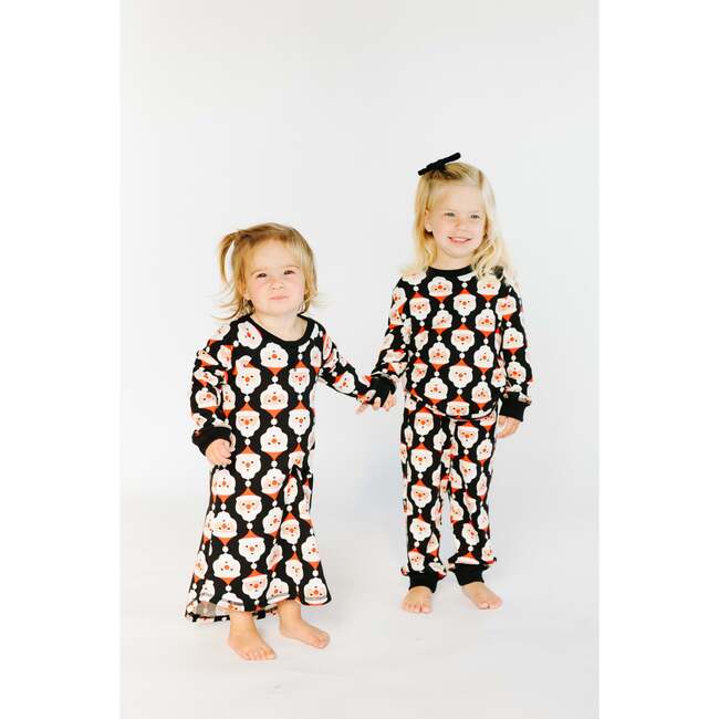Kids' Unisex Jogger Pajama Set, Jolly Santa - Pajamas - 5