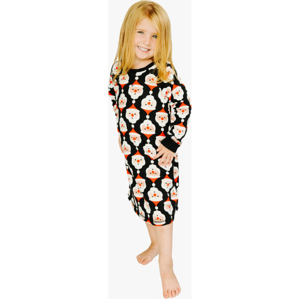 Girls Sleepshirt, Jolly Santa