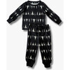 Baby PJ Set, Black Tree - Pajamas - 1 - thumbnail