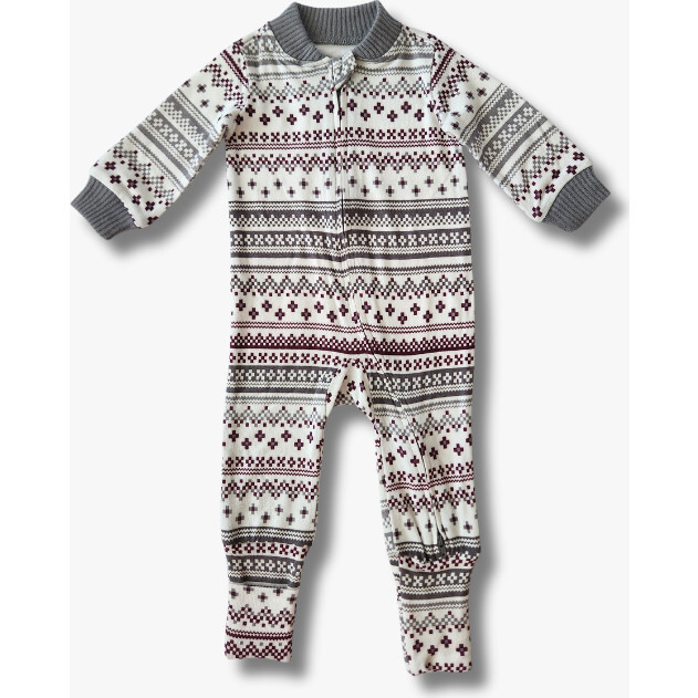 Baby Onesie PJ, Sugar Plum