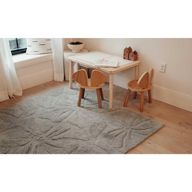 Floral Field Washable Wool Area Rug - Rugs - 5