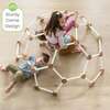 Indoor Climbing Gym - Medium, Soft White w/Natural - Activity Gyms - 3