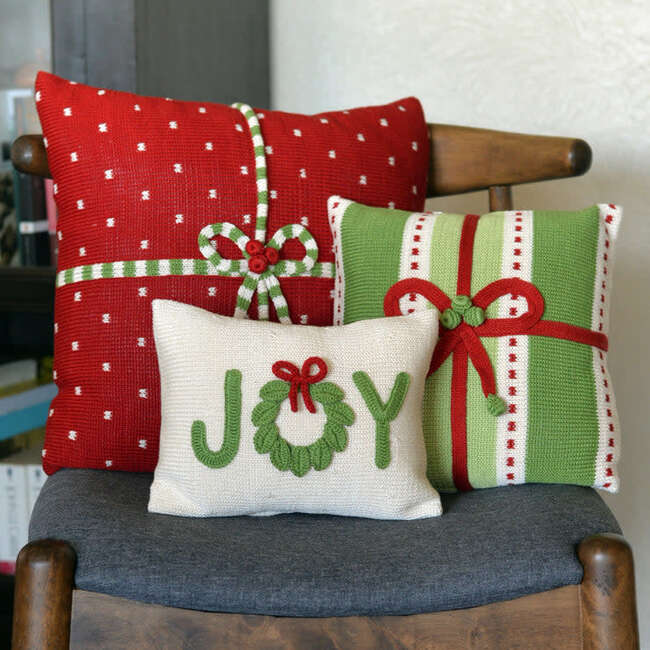 Holiday Joy Mini Pillow - Decorative Pillows - 2