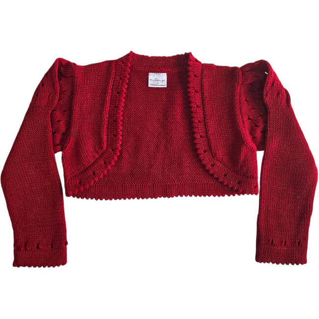 Red Bolero Cardigan