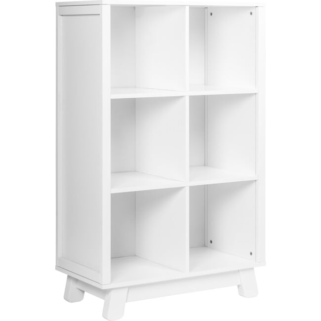 Hudson Cubby Bookcase, White