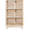 Hudson Cubby Bookcase, Washed Natural - Bookcases - 1 - thumbnail