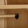 Bondi Cane Assembled Armoire in Honey - Storage - 5