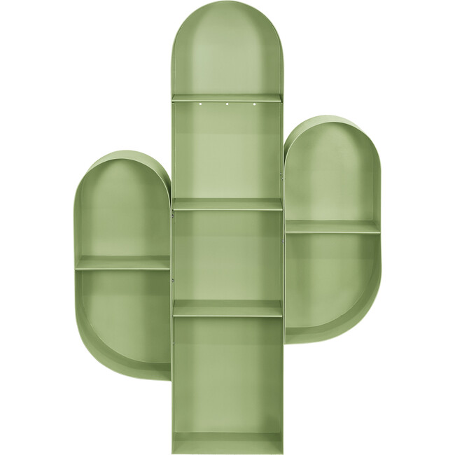 Cactus Bookcase, Sage Green - Bookcases - 3