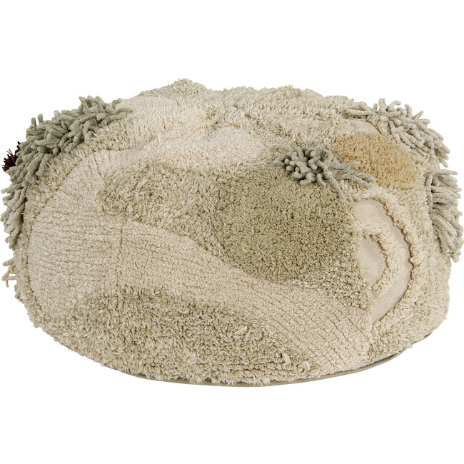 Mossy Rock Pouf, Neutral