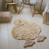Washable Animal Rug Ducky, Light yellow. 3' 1" x 4' - Rugs - 2
