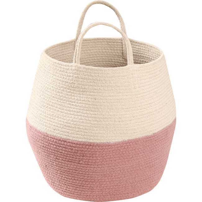 Zoco Basket, Ash Rose/Natural