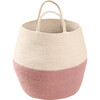 Zoco Basket, Ash Rose/Natural - Storage - 1 - thumbnail