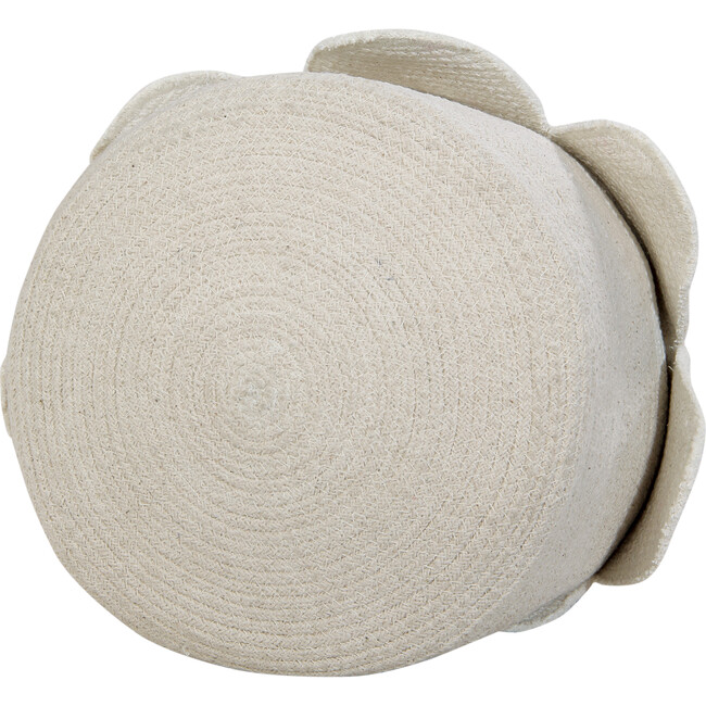 Petals Cotton Basket, Ivory - Storage - 4