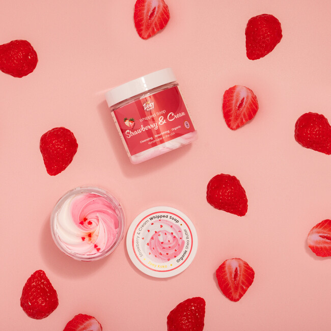 Strawberry & Cream Whipped Soap - Body Cleansers & Soaps - 4