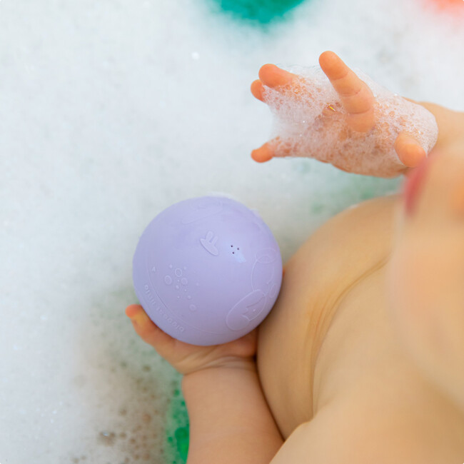 All-in-One Baby Ball for Sensory Bath & Play, Lilac - Developmental Toys - 3