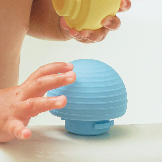 All-in-One Baby Ball for Sensory Bath & Play, Blue - Developmental Toys - 3