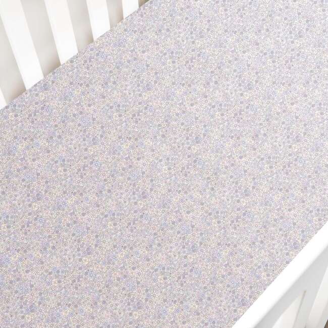 Enchanted Wildflowers, Crib Sheet, Ivory