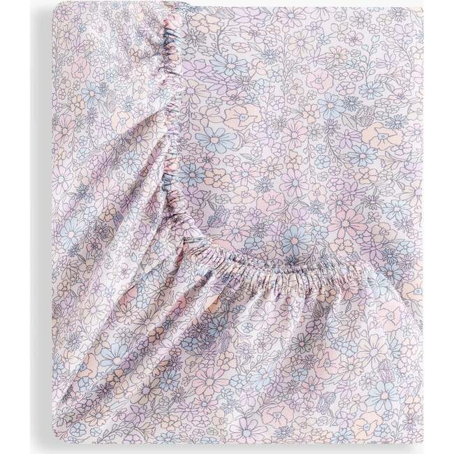 Enchanted Wildflowers, Crib Sheet, Ivory - Crib Sheets - 2