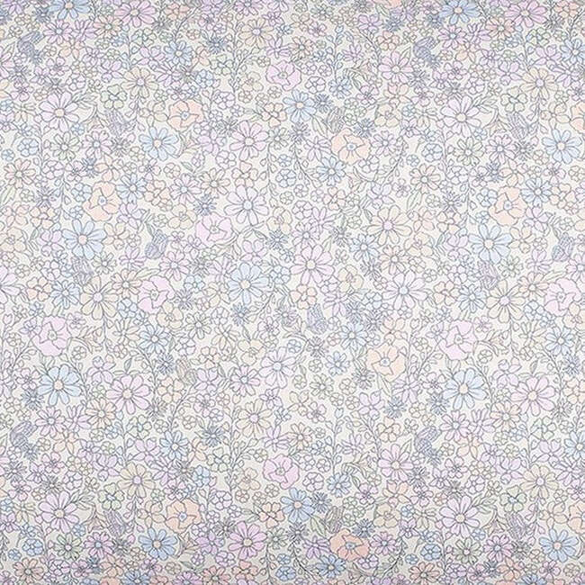 Enchanted Wildflowers, Baby Duvet Set, Ivory - Duvet Sets - 4