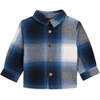 Marseille Baby Overshirt, Nordic Blue Blue - Shirts - 1 - thumbnail