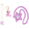 Amazing Alicorn Purse, Bag Charm, and Necklace, 3pc Bundle - Costume Accessories - 1 - thumbnail