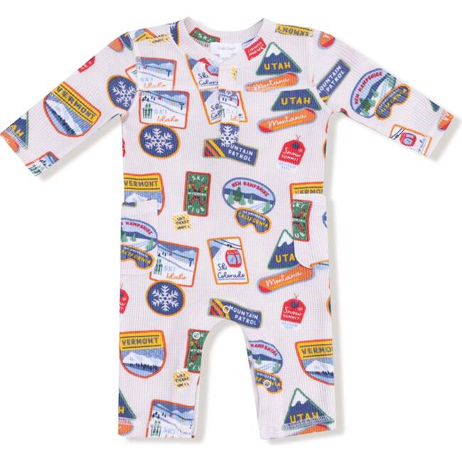 Uni Romper Vintage State Snow Sport Patches