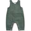 Uni Overalls Corduroy, Dark Ivy - Overalls - 1 - thumbnail