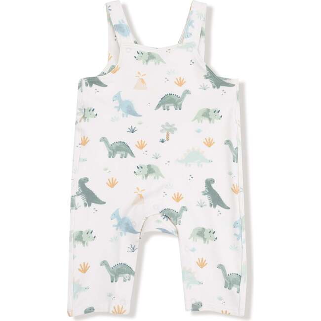 Overalls Soft Dinos, French Terry- Green