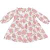 Ruffle Long Sleeve Dress and Ribbed Legging Heirloom Bouquets - Mixed Apparel Set - 2