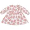 Ruffle Long Sleeve Dress and Ribbed Legging Heirloom Bouquets - Mixed Apparel Set - 3