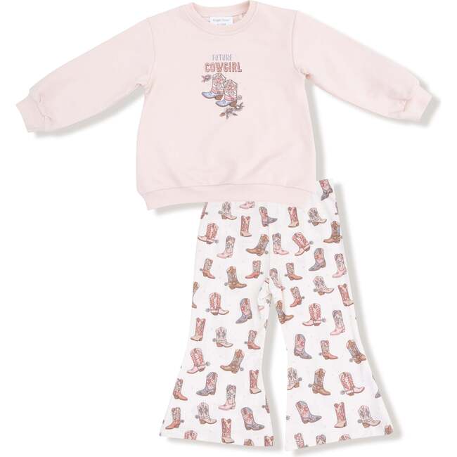 Oversize Sweatshirt and Baby Bell Set Future Cowgirl